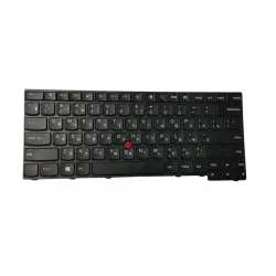 Клавіатура для ноутбука Lenovo Thinkpad (E470, E475) Black с указателем RU
