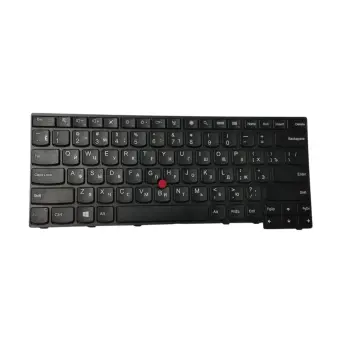 Клавіатура для ноутбука Lenovo Thinkpad (E470, E475) Black с указателем RU