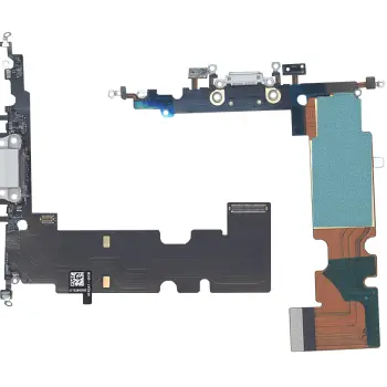Шлейф разъема питания для смартфона Apple iPhone 8 Plus белый
