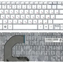 Клавіатура для ноутбука Samsung (Q470) White, (No Frame), RU