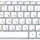 Клавіатура для ноутбука Samsung (Q470) White, (No Frame), RU 2