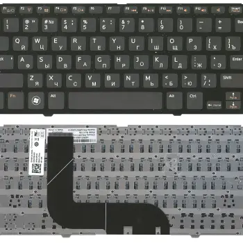 Клавіатура для ноутбука Dell Inspiron (5323, 5423) Black, (Black Frame), RU