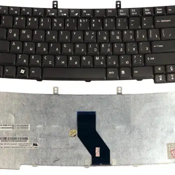 Клавіатура для ноутбука Acer Extensa 4120, 4220, 4230, 4420, 4620, 4620Z, 5120, 5210, 5220, 5420, 5430, 5610, 5620, 5620G Black, RU