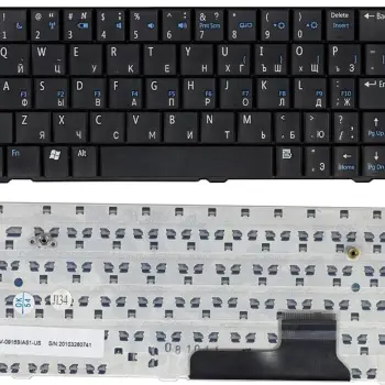 Клавиатура для ноутбука Dell Inspiron mini (9, 910) Black, RU