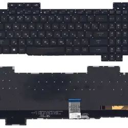 Клавиатура для ноутбука Asus ROG Strix SCAR Edition GL503VS с подсветкой (White Light), Black, (No Frame) RU