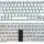 Клавиатура для ноутбука Sony (SVE14A) White, (No Frame) RU Белая с голубым 1