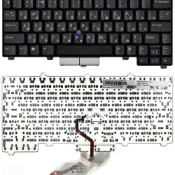 Клавиатура для ноутбука Dell Latitude (D410) с указателем (Point Stick), Black, RU