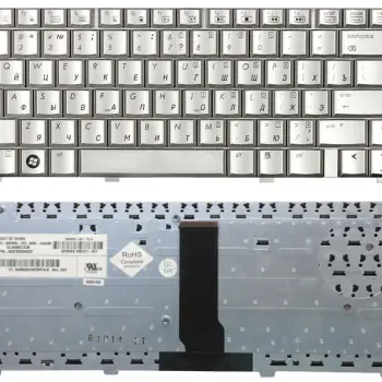 Клавіатура для ноутбука HP Pavilion (DV3000, DV3500) Silver, RU