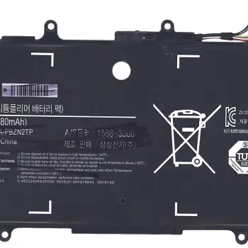 Аккумуляторная батарея для планшета Samsung AA-PBZN2TP ATIV Tab 3 10.1 7.5V Black 4080mAh Orig