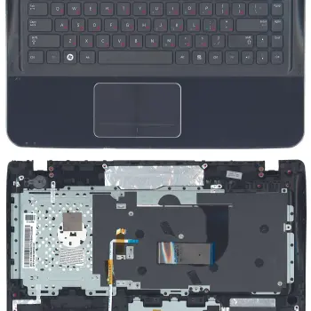 Клавиатура для ноутбука Samsung (SF411) Black, (Black TopCase), RU