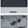Клавиатура для ноутбука Samsung (RV420) Black, (Gray TopCase), RU 1
