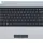 Клавиатура для ноутбука Samsung (RV420) Black, (Gray TopCase), RU 2