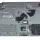 Клавиатура для ноутбука Samsung (RV420) Black, (Gray TopCase), RU 3