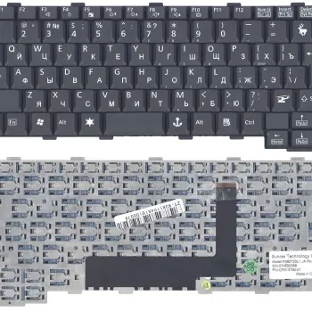Клавиатура для ноутбука Fujitsu LifeBook (P7230) Black, RU