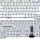Клавиатура для ноутбука Fujitsu LifeBook (SH761, SH561, SH760, SH560, E751, S761, S561, S760, T901, S751, S762, E752, S560, E741) White, RU (вертикальный энтер) 1