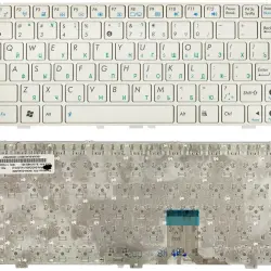 Клавіатура для ноутбука Asus EEE PC (1000H) White, (White Frame) RU