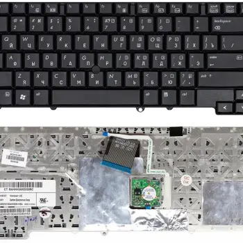 Клавіатура для ноутбука HP Elitebook (6930, 6930P) с указателем (Point Stick), Black, RU
