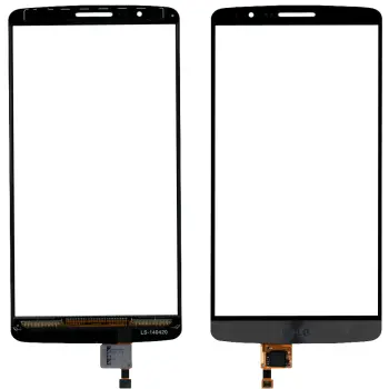 Тачскрин (Сенсорное стекло) для смартфона LG G3 D855 черный с серым