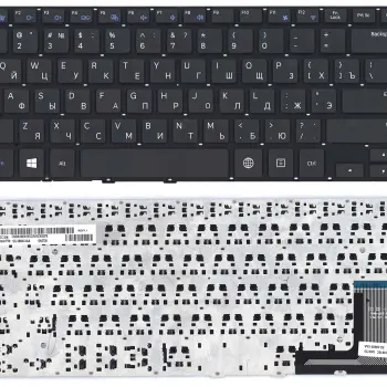 Клавіатура для ноутбука Samsung (470R4E, BA59-03619C) Black, (No Frame), RU