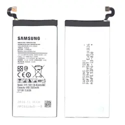Акумуляторна батарея для смартфону Samsung EB-BG920ABE Galaxy S6 3.85V Black 2550mAh 9.82Wh