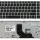 Клавіатура для ноутбука HP Probook 6560b, 6565b, 6570B, 6575B, Elitebook 8560p, 8570p, 8570w с указателем (Point Stick), Black, (Silver Frame) RU 4