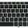 Клавіатура для ноутбука HP Probook 6560b, 6565b, 6570B, 6575B, Elitebook 8560p, 8570p, 8570w с указателем (Point Stick), Black, (Silver Frame) RU 5