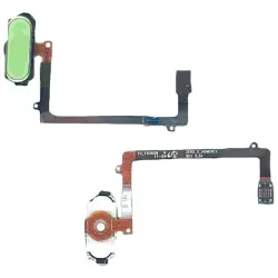 Кнопка HOME в сборе с механизмом и шлейфом для Samsung Galaxy S6 Edge SM-G925F біла
