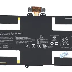 Акумуляторна батарея для планшета Asus C12-TF810C VivoTab TF810C 3.8V Black 7940mAh Orig