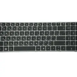 Клавіатура для ноутбука HP ProBook 4540s, 4545s, 4730s Black, (Gray Frame) RU