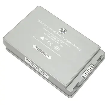 Акумуляторна батарея для ноутбука Apple A1078 PowerBook G4 15-inch 10.8V Silver 5200mAh OEM