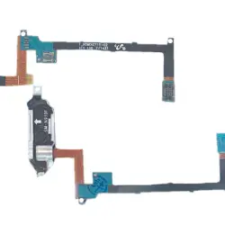 Кнопка HOME в сборе с механизмом и шлейфом для Samsung Galaxy Note 4 N910 золотая