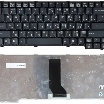 Клавіатура для ноутбука Acer TravelMate 200, 210, 220, 230, 240, 250, 260, 520, 730, 740 Black, RU