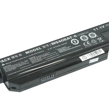 Аккумуляторная батарея для ноутбука DNS W540BAT-6 Clevo W540 11.1V Black 4400mAh Orig