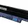 Аккумуляторная батарея для ноутбука Acer AL10A31 Aspire One AOD255, AOD260, D255, D260 11.1V Black 5200mAh OEM 2