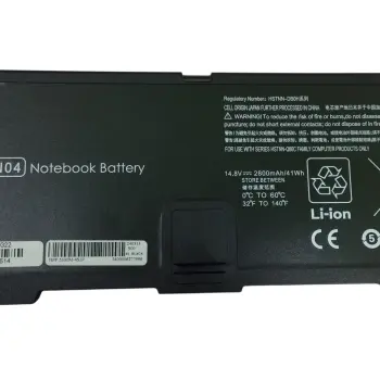 Акумуляторна батарея для ноутбука HP Compaq HSTNN-DB0H ProBook 5330M 14.8V Black 2800mAh OEM