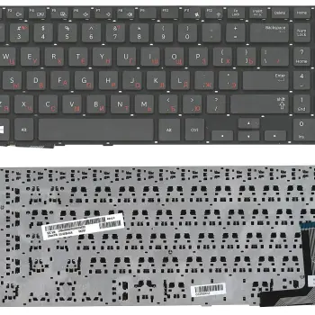 Клавіатура для ноутбука Samsung (370R4E, 370R5E, 370R4E-S01) Black, (No Frame), RU