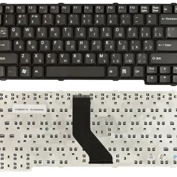 Клавиатура Toshiba Satellite (L10, L15, L20, L25, L30, L35, L100, L110, L120 series, Tecra L2) Black, RU