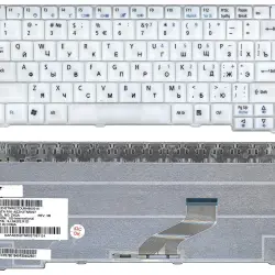 Клавіатура для ноутбука Acer TravelMate (3000, 3010, 3020, 3030, 3040) White, RU