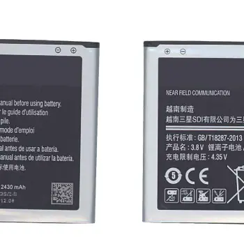 Акумуляторна батарея для смартфону Samsung EB-BC115BBE Galaxy K Zoom SM-C115 3.8V Black 2430mAh 9.23Wh