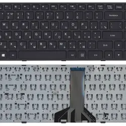 Клавиатура для ноутбука Lenovo IdeaPad (300-15, 100-15IBD) Black, (No Frame), RU