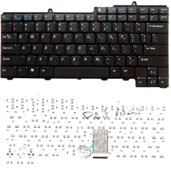 Клавіатура для ноутбука Dell Inspiron (6000, 6000D, 9200, 9300, 9300S, XPS M170, Inspiron XPS Generation 2) Black, RU
