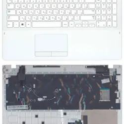 Клавиатура для ноутбука Samsung (370R4E) White, (White TopCase), RU