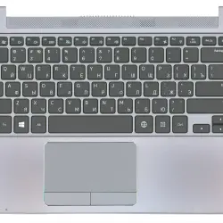 Клавиатура для ноутбука Samsung (535U4C) Black, (Gray TopCase), RU