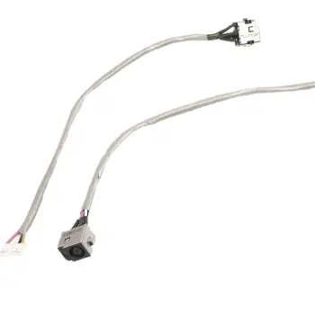 Роз'єм живлення для ноутбука HP Pavilion DV7-1000, HP DV7, DV7T, DV7Z, DV7-1000, DV7-1000EA, DV7-1060EG, DV7-1175NR, DC301003H00, DC301004S00, с кабелем HY-HP033