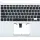 Клавіатура для ноутбука Apple MacBook Air 2013+ (A1466) Black с топ панелью, RU (горизонтальный ентер) 2