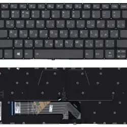 Клавіатура для ноутбука Lenovo Yoga (530-14IKB) Black с подсветкой (Light) (No Frame) RU