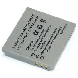 Акумуляторна батарея для фотоаппарата Canon (NB-4L) Digital IXUS 3.7V 1200mAh Li-ion