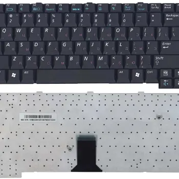 Клавіатура для ноутбука Samsung (R50) Black, RU