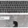 Клавіатура для ноутбука Lenovo IdeaPad (Z360) Black, (Silver Frame), RU 1