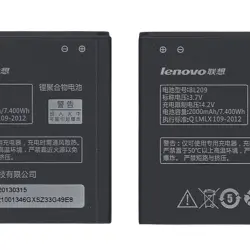 Акумуляторна батарея для смартфону Lenovo BL209 A516 3.7V Black 2000mAh 7.4Wh